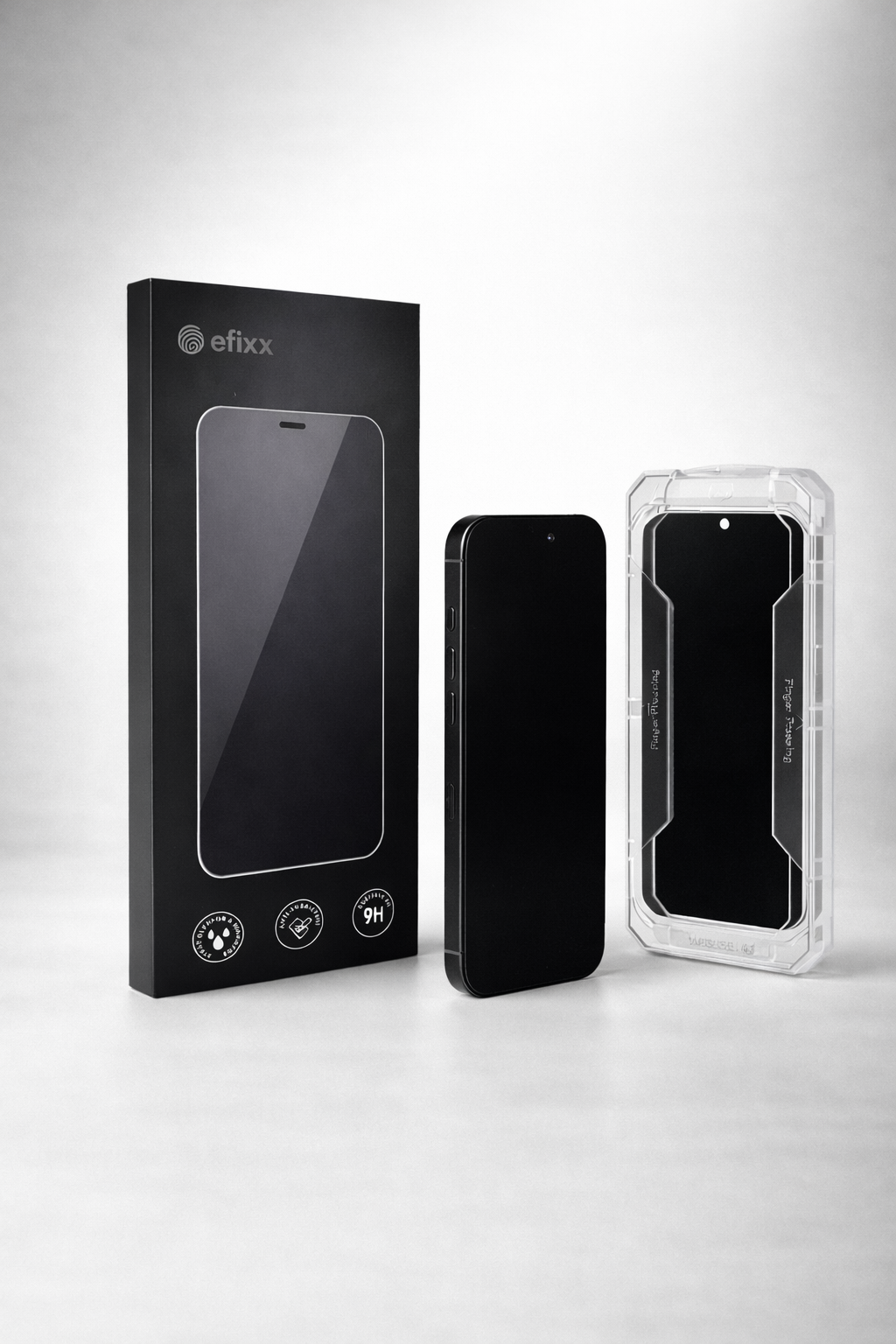 Folie de Sticla pentru iPhone cu kit de auto-montare